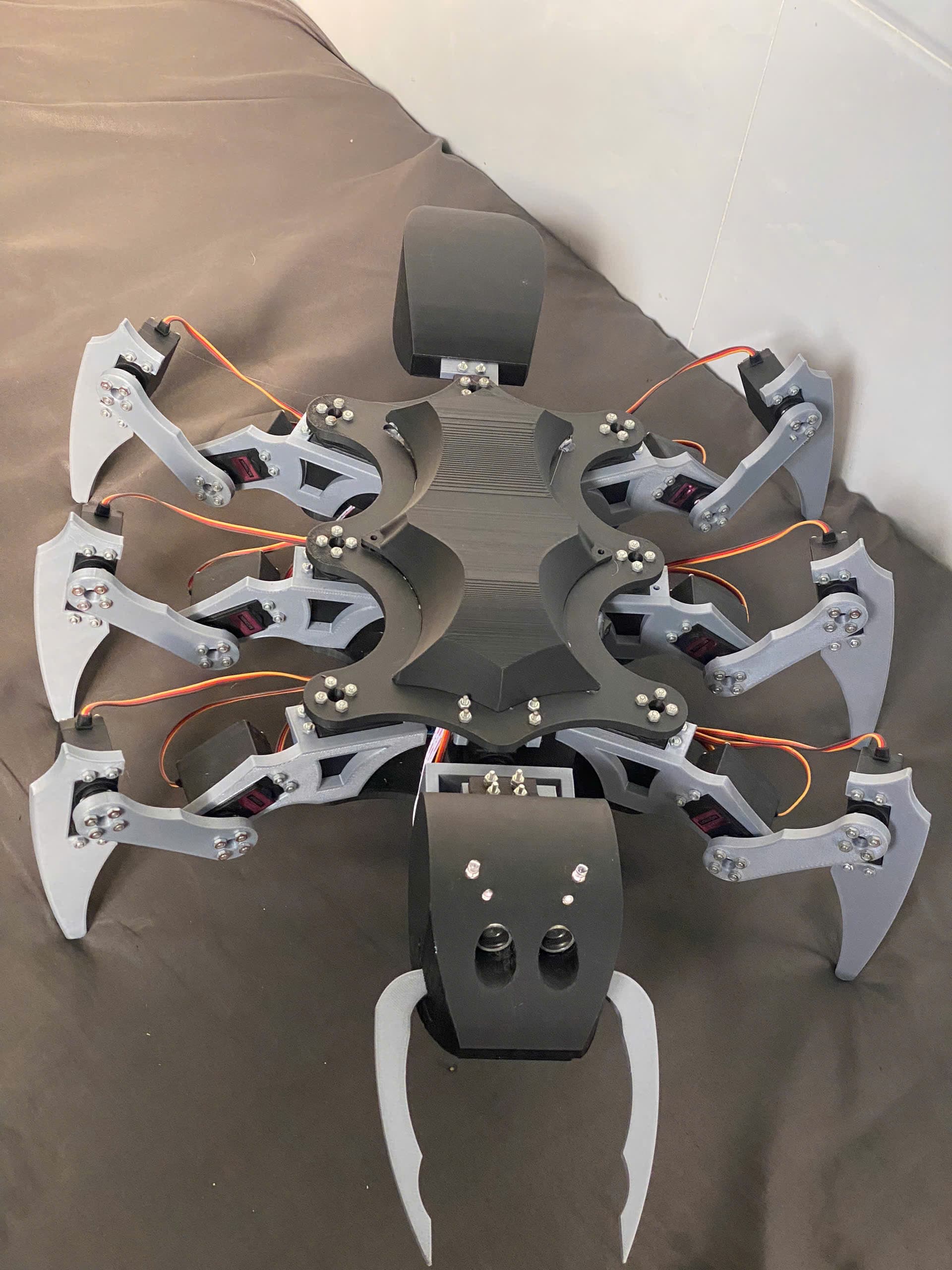 Research and Development of an Interactive Ant-Inspired Robot Model Using 3D Printing Technology and ESP32 Microcontroller