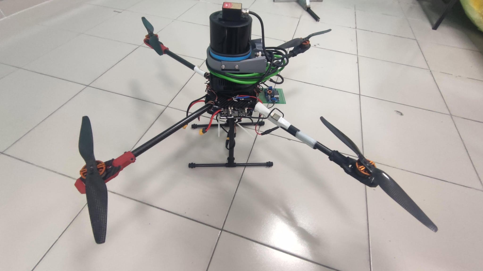 GeoScout – High‑Performance 3D LiDAR Integration for Indoor UAV Logistics - Image 1