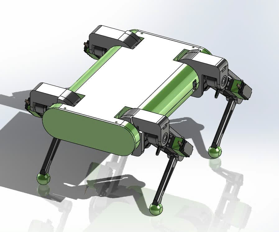 Design of an Autonomous Quadruped Robot for Complex Terrain Navigation - Image 4