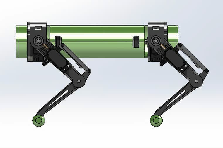 Design of an Autonomous Quadruped Robot for Complex Terrain Navigation - Image 2